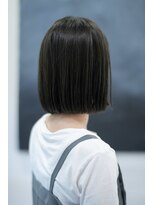 髪と生活美容室 大分本店&nbsp;ぱつっとボブ