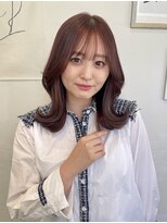 ケアウメダ(CARE UMEDA) 【CAREUMEDA】韓国ヘア　くびれヘア　顔まわりカット