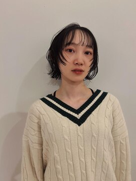 ツナグ(tsunagu) ゆるパーマとフェイスレイヤー