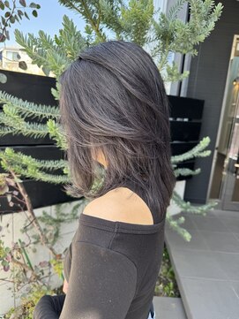 ラナバイモアナ 逗子 葉山(LANA by MOANA) 【ブリーチ履歴あり】グレージュ系カラー