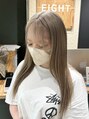 エイト 難波店(EIGHT namba)&nbsp;王道のミルクティーベージュなどのWカラーお任せください♪