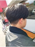 センターパート(ニュアンスパーマ)