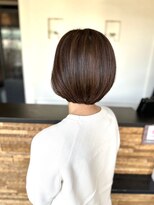 ヴァン カウンシル 王子(VAN COUNCIL) 春のうる艶ケアカラー 髪質改善TR 大人のショートボブ#1