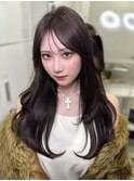 イメチェン外ハネボブ美髪ワイドバングレイヤー髪質改善縮毛矯正