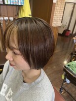 ニコ (Hair Salon Nico)&nbsp;ぱつっとボブ_ブリーチ