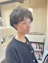 アンサンブル(ensemble)&nbsp;カーリーマッシュ　＃マッシュ＃ショート＃パーマ