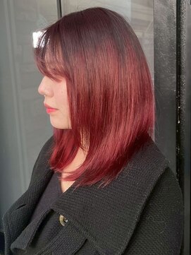 ミル(1001 mille) イルミナカラー/イヤリングカラー/カラー/レッドカラー