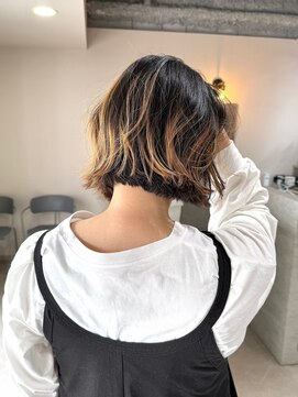 フラッグ ヘアー 天神西通り店(Flag HAIR) ゆるっとボブ