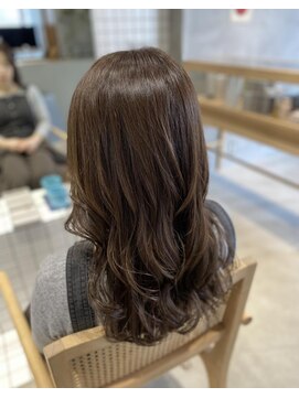 ニカイ(2F) レイヤーカット/マロンベージュ