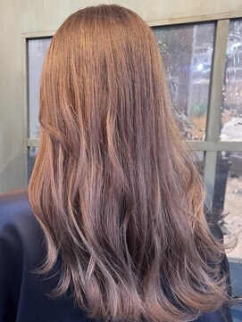 エルズ 大宮店(ailes) ブリーチ2回ミルクティーベージュ[大宮/大宮駅/大宮ショート]