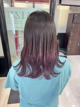 アイズ 本厚木(AIZU) グラデーションカラー パープル