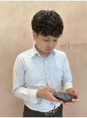 【竹内哉汰】20代30代 ビジネスマン必見 爽やかフリンジパーマ