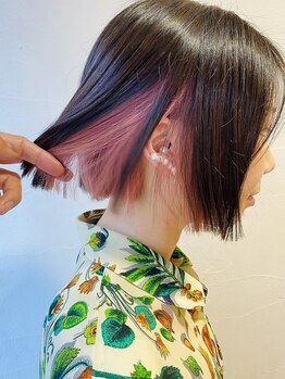 グリーク(GREEK)の写真/【カット+カラー+トリートメント¥11780】トレンド感溢れるグラデーションやポイントカラーもOK☆【北小金】