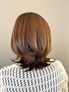 ココカラヘアー ニコ(cococara hair nico) レイヤーカット/ウルフカット/ブリーチなし/髪質改善/30代