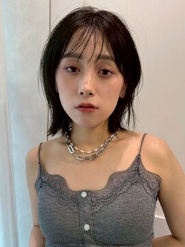 ポーチバイハニー オモテサンドウ(PORCH by HONEY omotesando) レイヤーボブ/外ハネボブ/切りっぱなしボブ/ダークグレージュ3