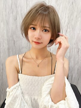 ロンド ジュルード 名古屋(Lond jeloud) 髪質改善 縮毛矯正 ブリーチなし ダブルカラー ハイライト