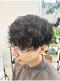 メンズシャドウパーマ