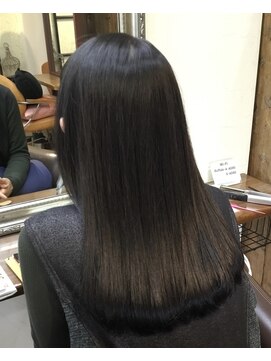 ピース 大島店(Peace) 髪質改善カラー／ショートボブ／ショートヘアー／50代／40代