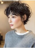 20代/30代/40代レディース韓国レイヤー小顔ボブショート