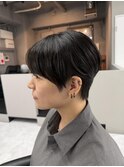 襟足スッキリハンサムショート【中野美容室/新中野】