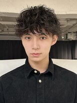 フォト 新宿(foto)&nbsp;毛流れニュアンスパーマ/爽やかメンズショート