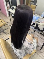 アジールヘア 所沢プロペ通り店(agir hair) ラベンダーカラー ブリーチカラー