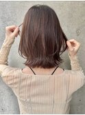 ☆春日☆ニュアンスウルフワンホンレイヤーダークブルーボブ63