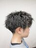 メンズカット　シャンプー　シェービングセットメニュー