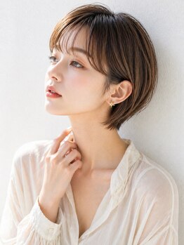 SOLEA【ソレア】【8/4 NEW OPEN(予定)】の写真/《川西能勢口駅2分☆》透明感のある白髪ぼかしが人気◇髪質改善カラーで、みずみずしく自然な艶カラーに◎