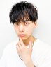 【men's限定人気No.2★】カット+ベーシックパーマ+サラサラトリートメント　