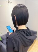 タッセルボブ/まとまるボブ /大人ボブ /切りっぱなしボブ