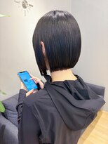 ジアン バイ ミルボン NU茶屋町+(GIEN by milbon)&nbsp;タッセルボブ/まとまるボブ /大人ボブ /切りっぱなしボブ