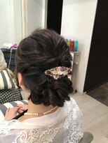 ShellBearヘアアレンジ☆振袖/袴/着物/銀座/東銀座/ヘアセット