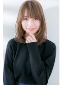 前髪/マチルダボブ/ピンクベージュ/インナーグレージュ/吉祥寺