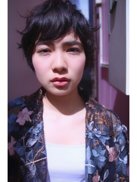 ブーケ(BOUQUET) 黒髪・毛先パーマ・グウラデーション・マッシュ