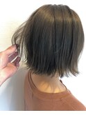 切りっぱなしボブ