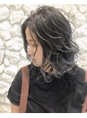 Moana東崎#パーマ#アッシュ#大人かわいい