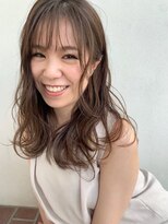 ヘアープレイス ヴィブ(hair place VIVE) 透明感のある愛されカール フォギーベージュ