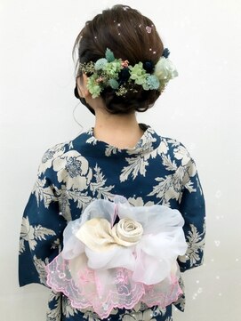 ヘアーメイク ティアラ(Hair make Tiara) 浴衣ヘア☆+゜