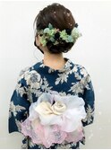 浴衣ヘア☆+゜