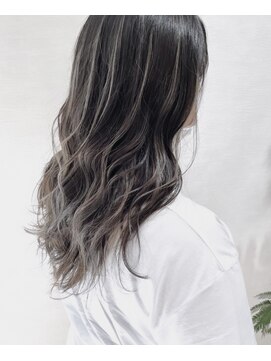 バーベナ(VERBENA) 【VERBENA】白っぽいグレージュハイライト