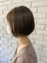 ニューモヘアー 立川(Pneumo hair) ボブ×イヤリングカラー^ ^