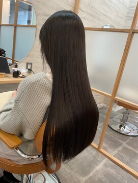 ジーナ セントラル銀座(Zina) 髪質改善＊似合わせカット＊艶髪ストレート【Zina 】