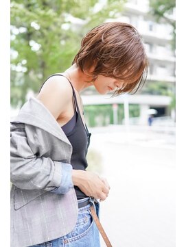 ギークス(GEEKS) 【GEEKS渋谷】ハンサムショート/30代40代50代/ハイライト/透明感