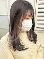 ヒート バイ アンカットラウンジ 渋谷(HEAT by UNCUT&LOUNGE)&nbsp;ラベンダーピンクカラー/インナーカラー/ケアブリーチ［渋谷］