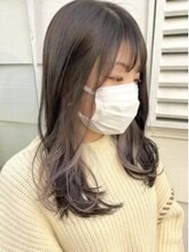 ヒート バイ アンカットラウンジ 渋谷(HEAT by UNCUT&LOUNGE) ラベンダーピンクカラー/インナーカラー/ケアブリーチ［渋谷］