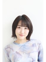 マッシュアンドマッシュアヴェダ ららぽーと福岡店(mash&mash AVEDA)&nbsp;外ハネ　透明感UP　30代40代50代　ボブ　福岡博多　ららぽーと