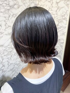 タヤ 東急百貨店吉祥寺店(TAYA) 大人可愛い20代30代切りっぱなし外ハネナチュラルボブ