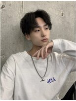 ロンド アンブル 四条烏丸(Lond ambre)&nbsp;萱原大幹　ツイストスパイラル/眉毛/メンズカットM