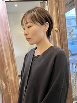 ヘアー アンド ビューティー リル(rille) マッシュショート【石附】